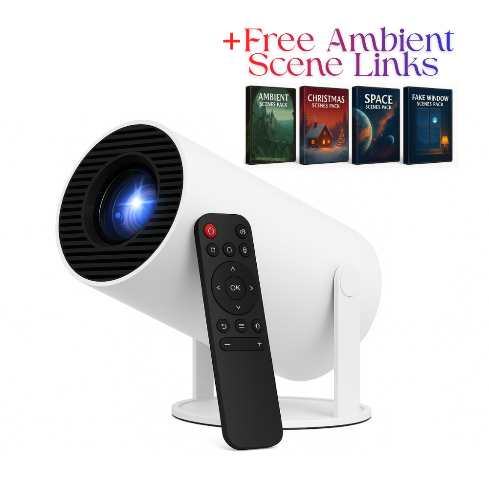 Portable Cinematic Projector Home Theatre