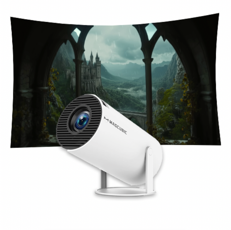 Portable Cinematic Projector Home Theatre